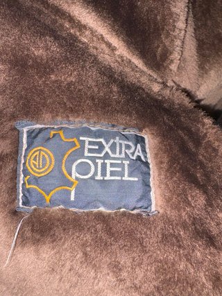 Abrigo de piel natural mujer