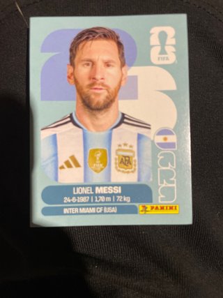 Sticker Lionel Messi Panini 2026