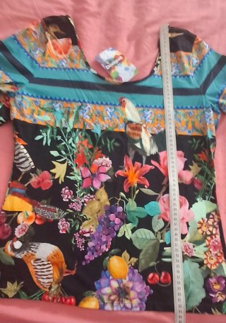 Desigual camiseta Talla L Estampado Floral