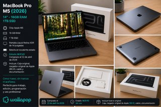 MacBook Pro M5 16GB 1TB Space Gray