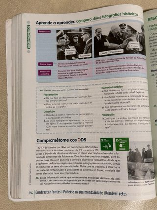 Xeografía e historia, 4 ESO.