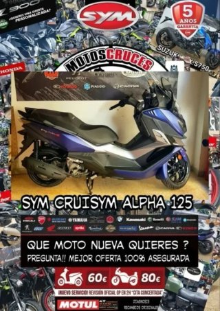 6 2026 VER DESCRIPCIÓN OFERTA SYM JET X /14 EVO125