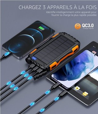 Cargador Solar Portátil 42800 mAh Mregb