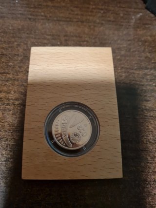 Moneda Plata 1 ECU 1989