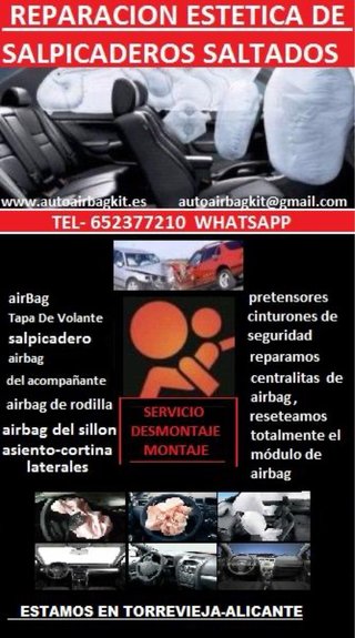 Reparacion juego kit de airbags