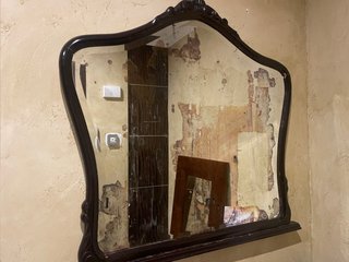 Espejo Vintage Madera y Cristal
