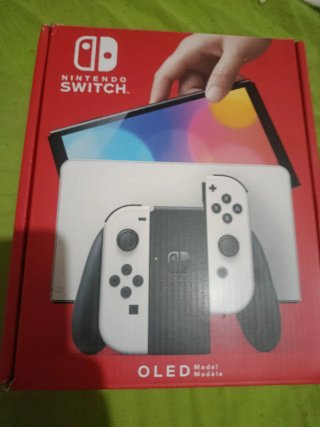 Nintendo Switch OLED Gris/Blanco