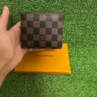 Cartera Louis Vuitton Marrón Damier
