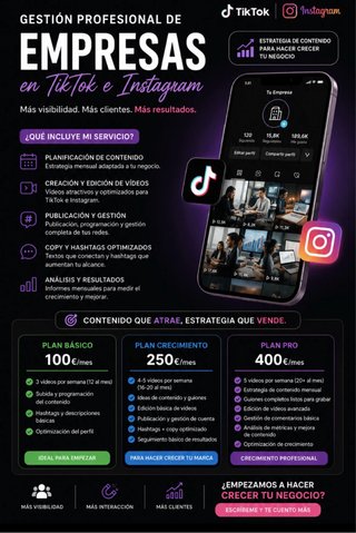 Gestion de redes sociales para empresas