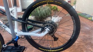 Bicicleta de carbono Rockrider 900XC Doble