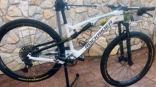 Bicicleta de carbono Rockrider 900XC Doble