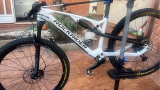 Bicicleta de carbono Rockrider 900XC Doble