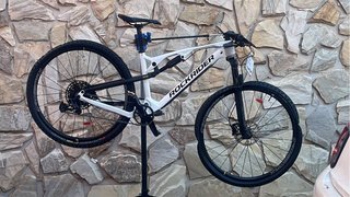 Bicicleta de carbono Rockrider 900XC Doble