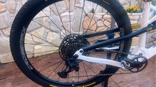 Bicicleta de carbono Rockrider 900XC Doble