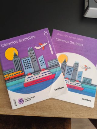 Libro 6° Primaria Ciencias Sociales Santillana