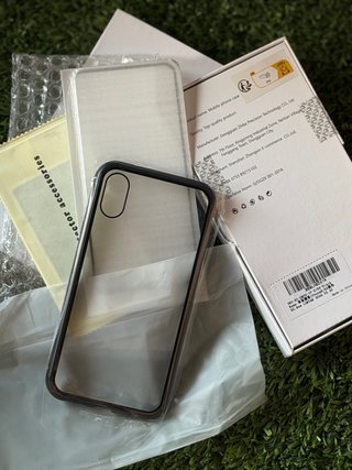 Funda iPhone X/XS + Protector Pantalla