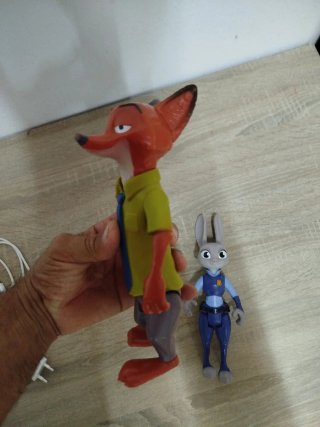 Figuras Zootopia Nick y Judy se envía