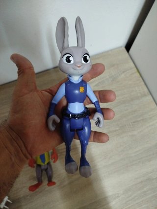 Figuras Zootopia Nick y Judy se envía