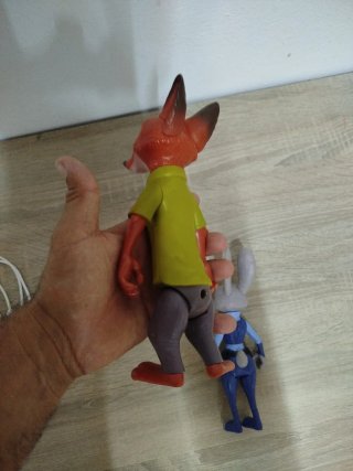 Figuras Zootopia Nick y Judy se envía