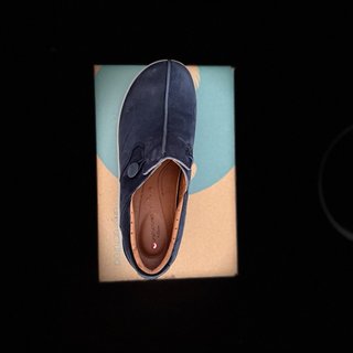 Botines Clarks Piel Azul Marino