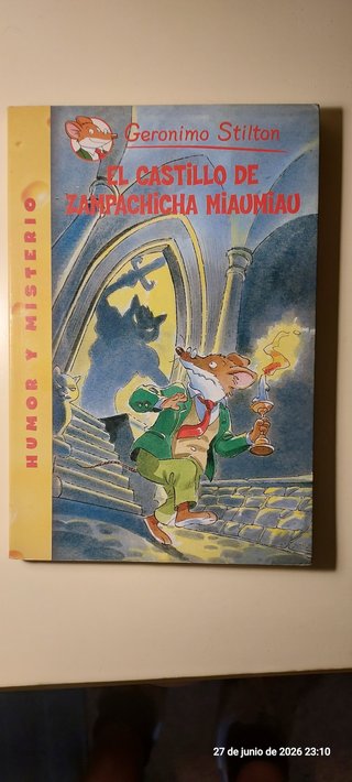 Libro infantil GERONIMO STILTON