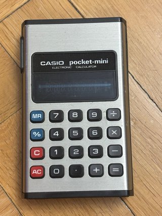 Calculadora Casio pocket-mini