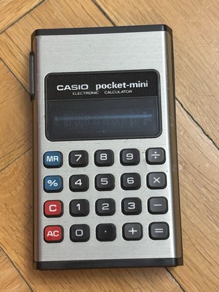 Calculadora Casio pocket-mini