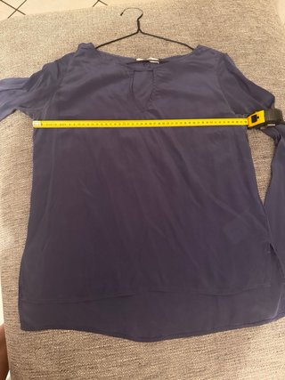 Blusa Liu Jo blu 100% seta