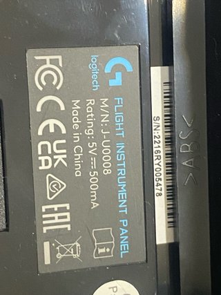 Controlador de vuelo Logitech