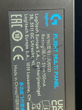 Controlador de vuelo Logitech