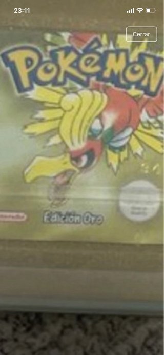 Pokemon Edicion Oro Nintendo Game Boy
