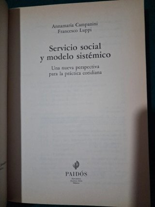 Servicio social y modelo sistémico una nueva pe...