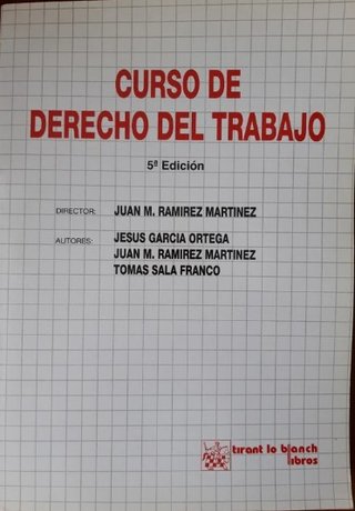 CURSO DERECHO DE TRABAJO