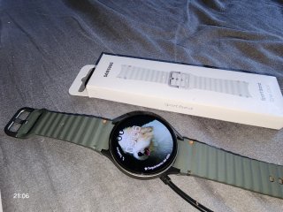 Reloj Samsung Sport Band Negro/Verde