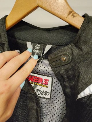 Chaqueta Motorista Mujer Raiders Negra XL