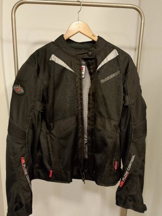 Chaqueta Motorista Mujer Raiders Negra XL