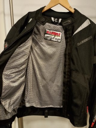 Chaqueta Motorista Mujer Raiders Negra XL