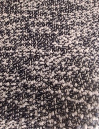 Jersey manga larga gris y blanco