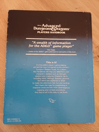 Advanced Dungeons & Dragons Players Handbook