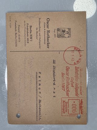 Lote Buchenwald 1942-43: dos documentos originales