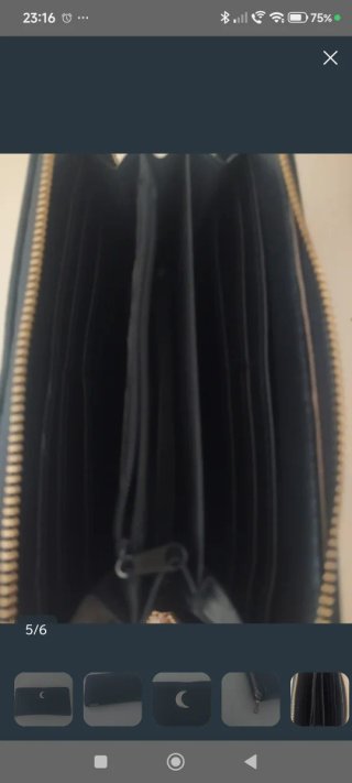 Cartera Ale Hop Negra Luna