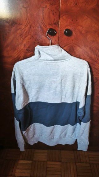 Sudadera Springfield gris y azul Talla M