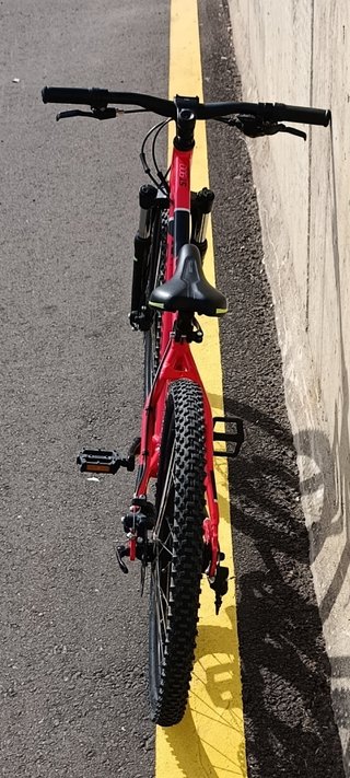 Bicicleta Rockrider ST900 24 pulgadas.