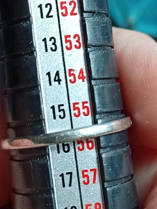 Anillo Plata Ley granate