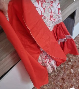 Vestido Flamenca Multicolor