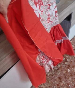Vestido Flamenca Multicolor