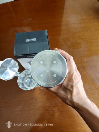 Cafetera inducción Nerthus + espumador