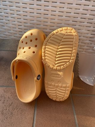 Crocs classic arancioni bambino tg.33-34