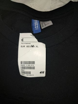 Camiseta Puma Talla L Negra
