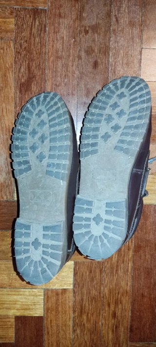 Zapatos náuticos marrones T38. Uniforme.